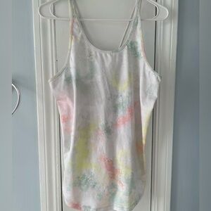 Calia Women's Multicolor Tie-Dye Tank Top